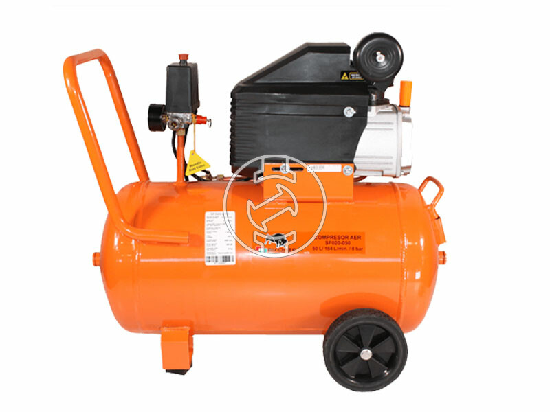 Bisonte SC020-050 direktmeghajtású, olajkenésű kompresszor