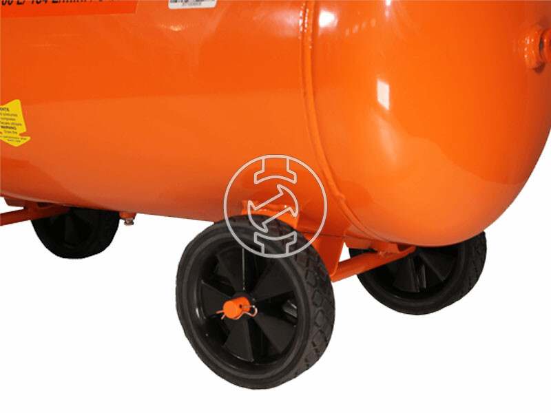 Bisonte SC020-100 direktmeghajtású, olajkenésű kompresszor