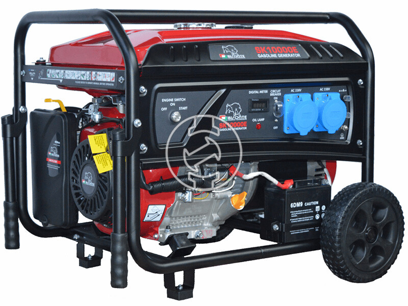 Bisonte SK10000E benzines egyfázisú aggregátor