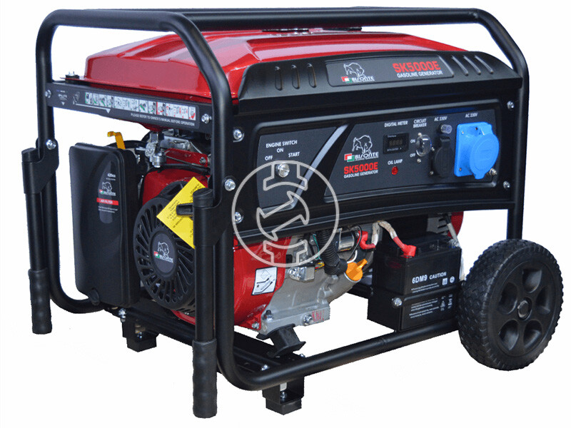 Bisonte SK5000E benzines egyfázisú aggregátor