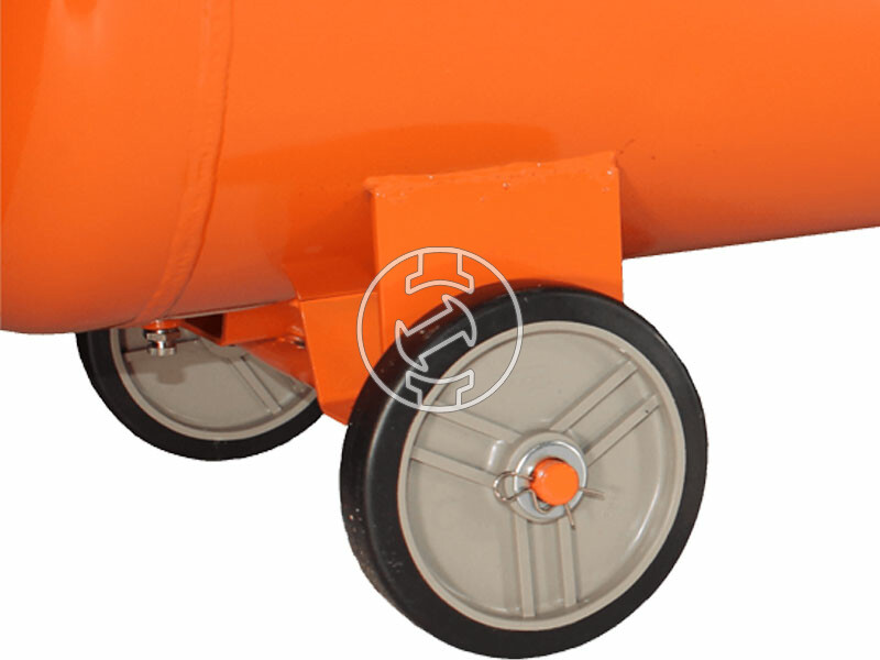 Bisonte SW102-170 ékszíjmeghajtású olajkenésű kompresszor (400V)