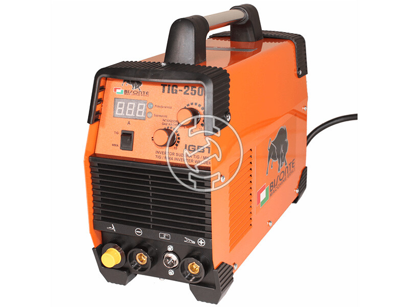 Bisonte TIG-250 volfrámelektródás inverteres DC hegesztő