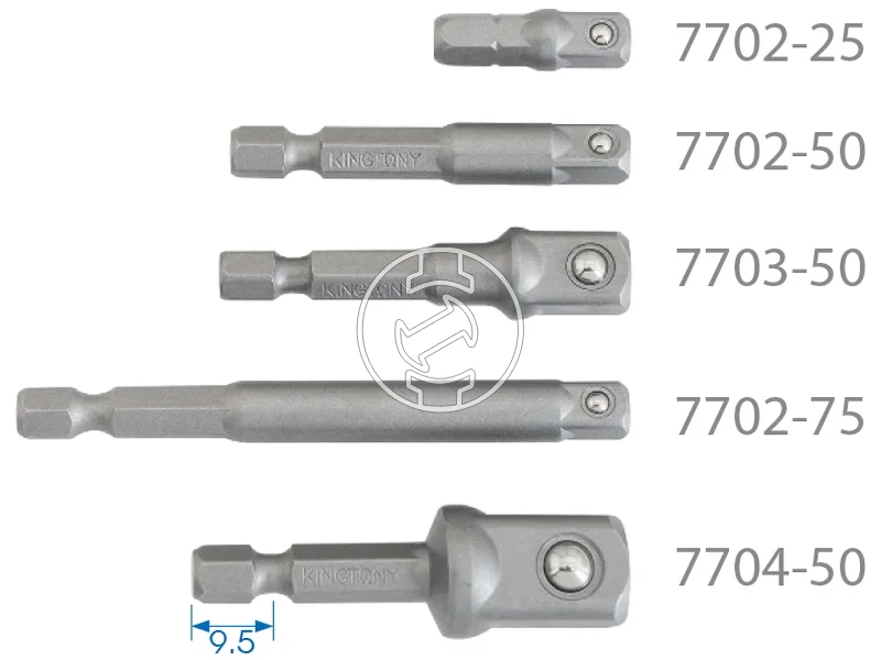 Kép: Bit adapter 14-14 L50mm 7702-50.webp