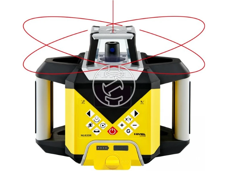 Nivel System NL620R forgólézer Hatósugár: 0 - 600 m