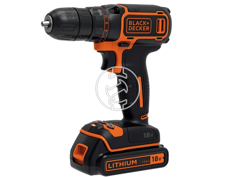 Black+Decker BDCDC18KB-QW akkus fúrócsavarozó tokmányos