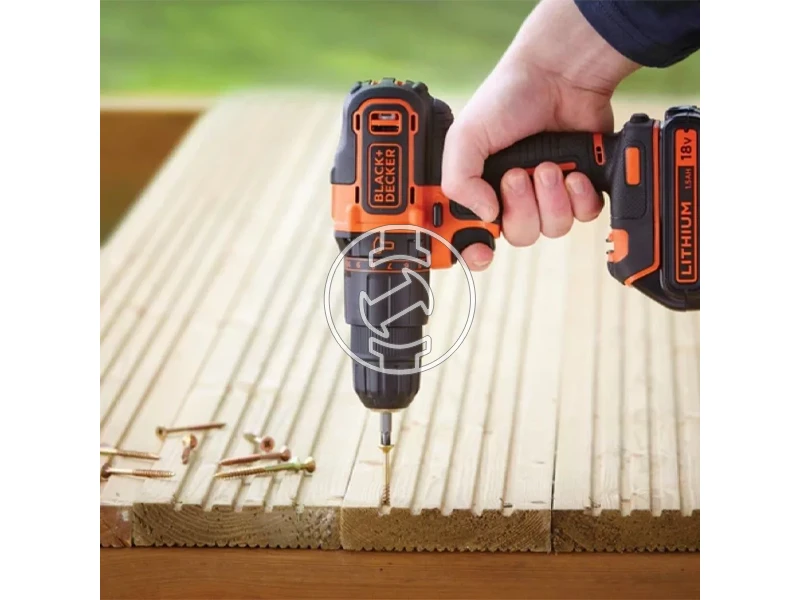 Black+Decker BDCHD18KB-QW akkus ütvefúró-csavarozó