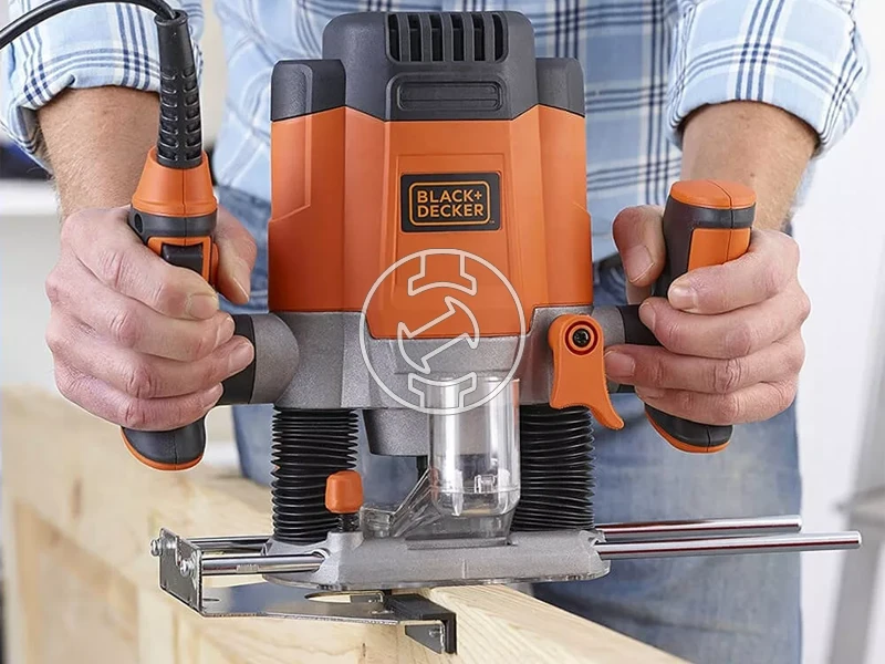 Black+Decker KW1200EKA-QS elektromos felsőmaró