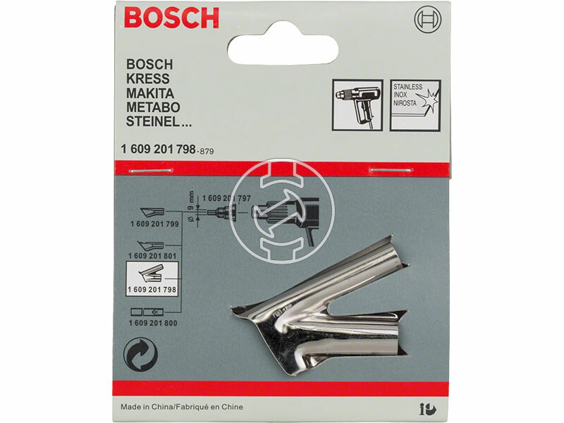 Bosch 10 mm hegesztő adapter hőlégfúvóhoz