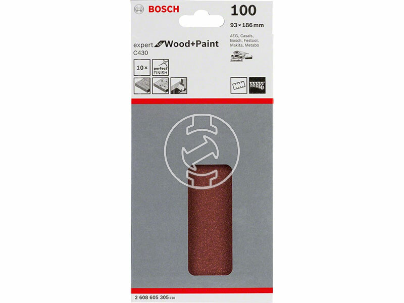 Bosch 10 RZG 93X185MM K40 R:W