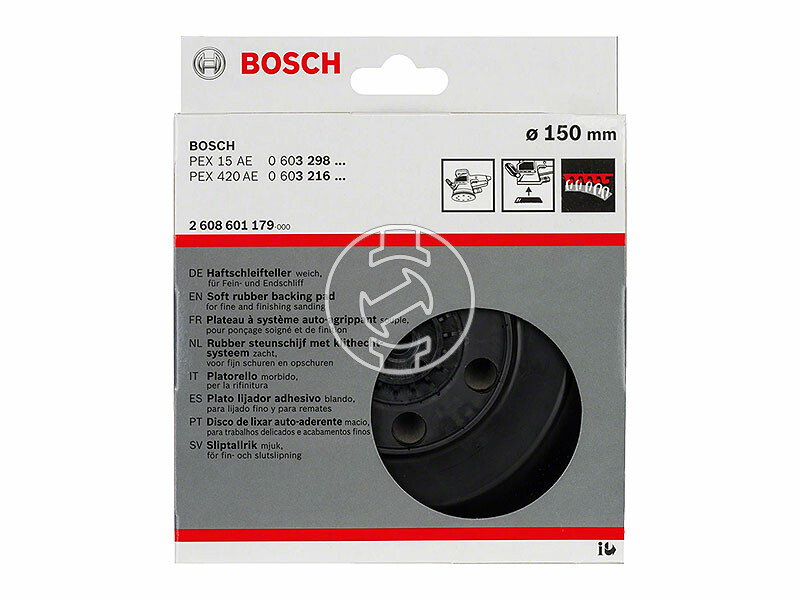Bosch 150 mm csiszolótányér polírozógéphez