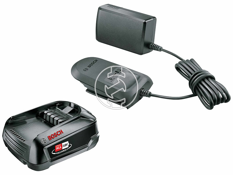 Bosch 18V Alliance akkumulátor és töltő szett 2,5 Ah + AL 18V-20