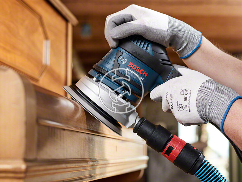 Bosch 225 mm 120 tépőzáras excentercsiszolópapír 25 db