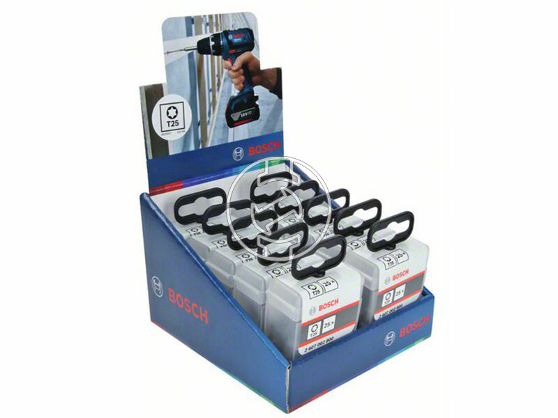 Bosch 25 mm csavarbehajtó bit 25 db
