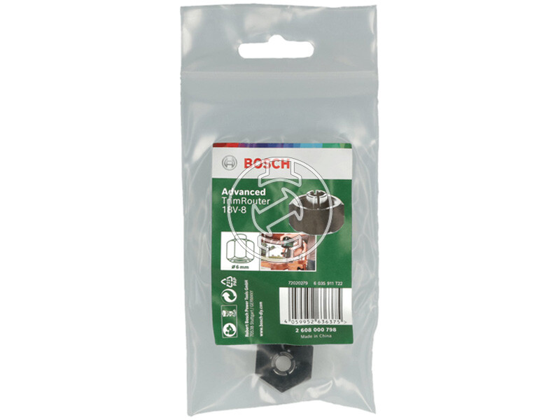 Bosch 8 mm-es befogópatron felső és élmaróhoz