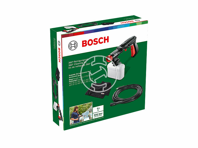 Bosch 360° Cleaning Kit autótisztító készlet magasnyomású mosóhoz
