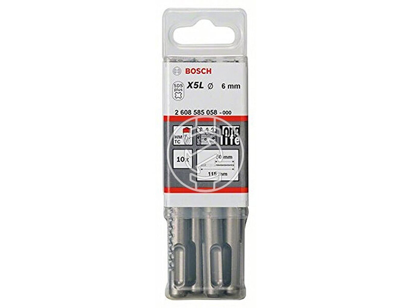 Bosch 5 x 50 x 110 mm SDS-Plus 7 négyélű fúrószár