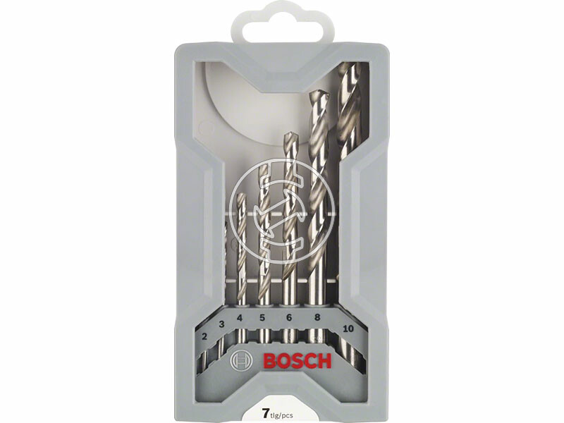 Bosch 6 részes Robust Line HSS-G fémfúró készlet, 135°