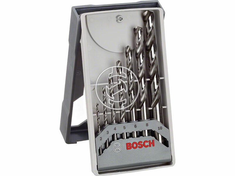 Bosch 6 részes Robust Line HSS-G fémfúró készlet, 135°