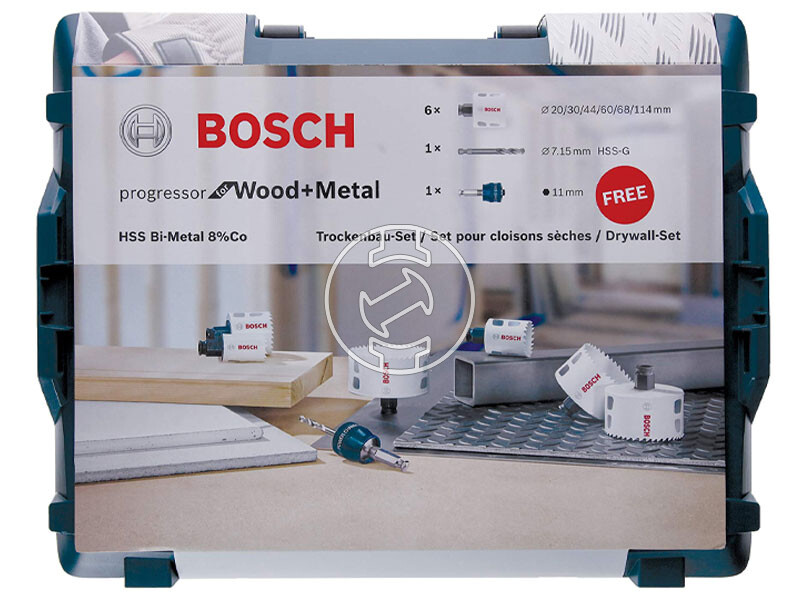 Bosch 8 részes körkivágó fűrész készlet