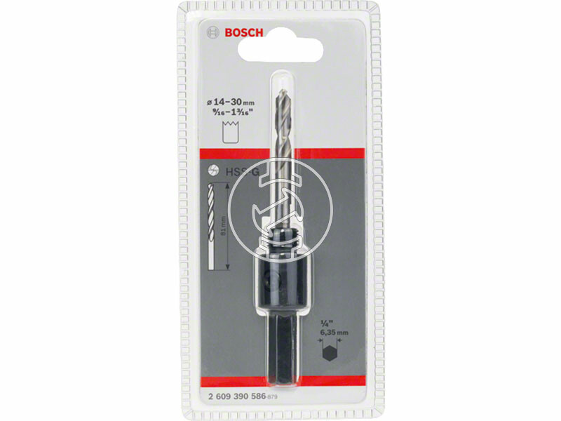 Bosch 81 mm körkivágó adapter