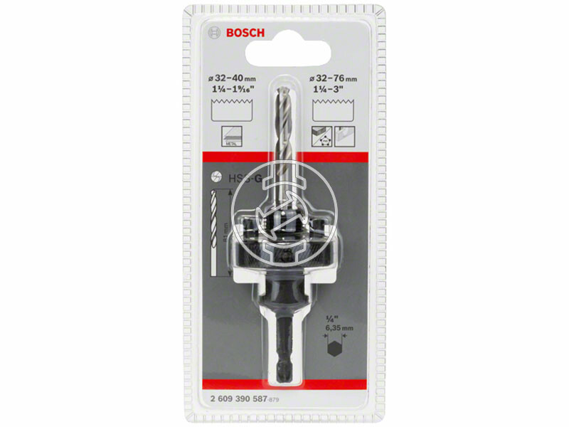 Bosch 81 mm körkivágó adapter
