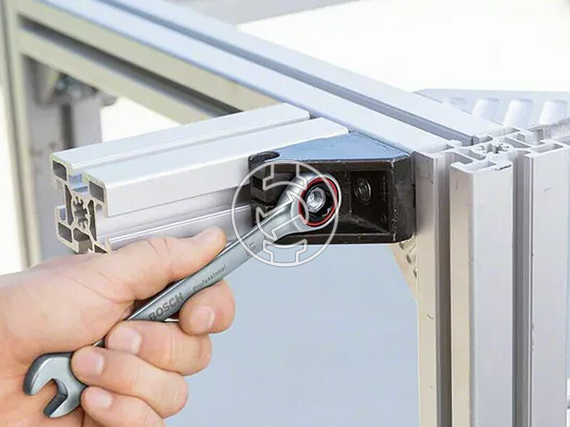 Bosch 8mm-19mm racsnis csillag-villáskulcs készlet 10 db