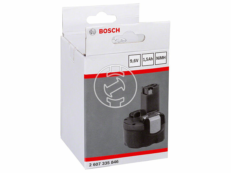 Bosch 9,6 V 1,5 Ah O-alakú Ni-MH akkumulátor