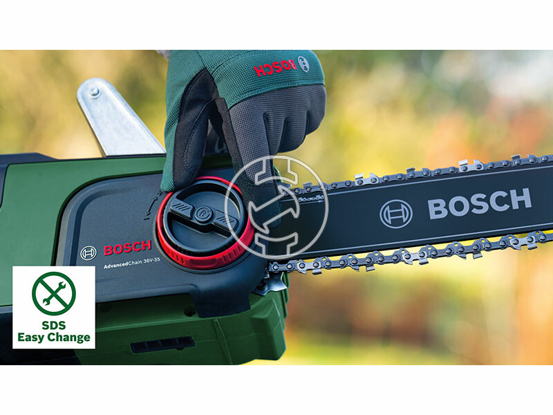 Bosch AdvancedChain akkus láncfűrész 36V-35-40 (akku és töltő nélkül)