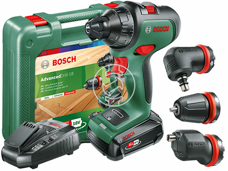 Bosch AdvancedDrill 18 akkus fúrócsavarozó tokmányos