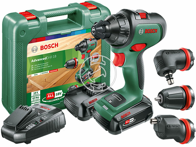 Bosch AdvancedDrill 18 akkus fúrócsavarozó tokmányos