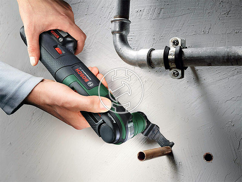 Bosch AdvancedMulti 18 akkus multifunkciós gép rezgő 1 x PBA 18V 2.5A + AL 1830 CV + Koffer