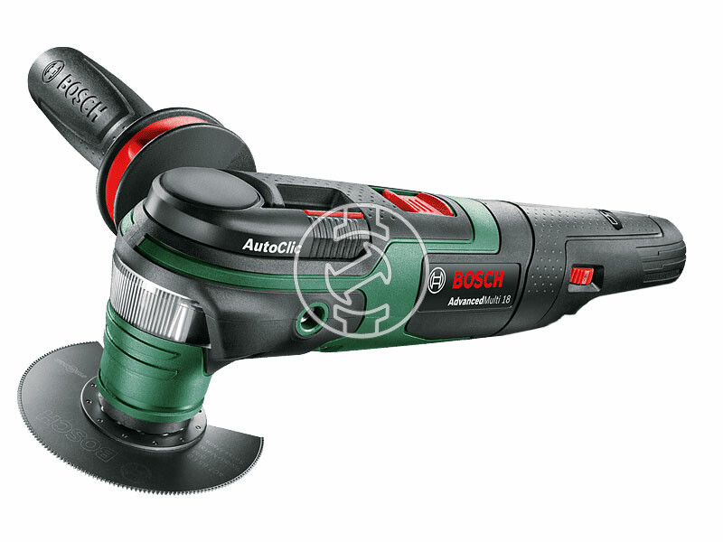 Bosch AdvancedMulti 18 akkus multifunkciós gép rezgő 1 x PBA 18V 2.5A + AL 1830 CV + Koffer