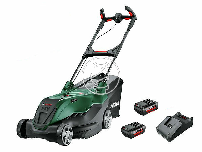 Bosch AdvancedRotak 36V-40-650 akkus fűnyíró 2 x 36V 2.0Ah + AL 36V-20