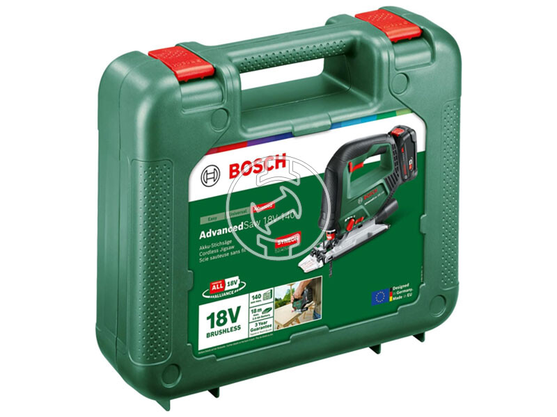 Bosch AdvancedSaw 18V-140 akkus dekopírfűrész