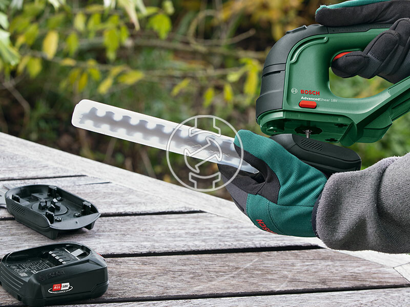 Bosch AdvancedShear 18 akkus sövényvágó