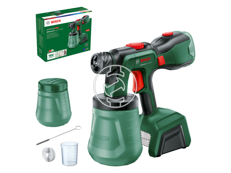 Bosch AdvancedSpray 18V-500 akkus festékszóró