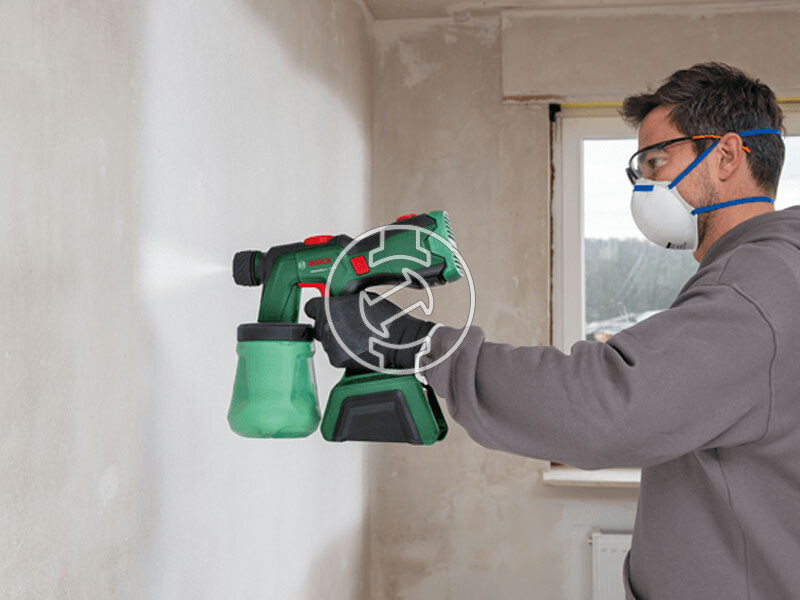 Bosch AdvancedSpray 18V-500 akkus festékszóró