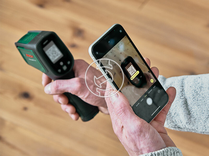 Bosch AdvancedTemp infravörös hőmérsékletmérő