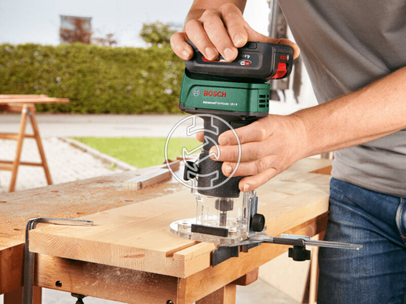 Bosch AdvancedTrimRouter 18V-8 akkus élmaró