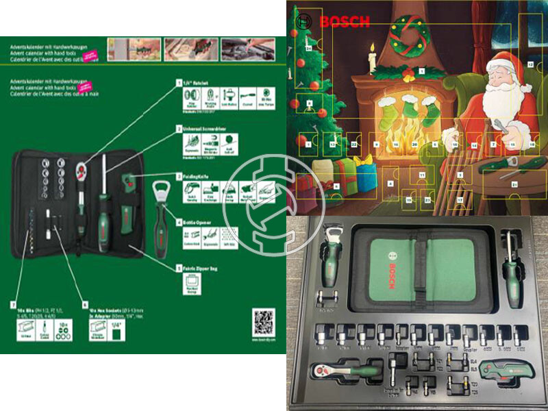 Bosch adventi szerszám készlet