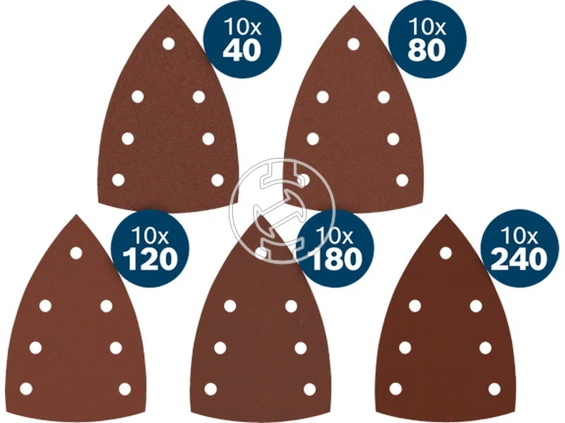 Kép: Bosch C430 deltacsiszololap keszlet 100 x 150 mm 50 reszes_1.webp