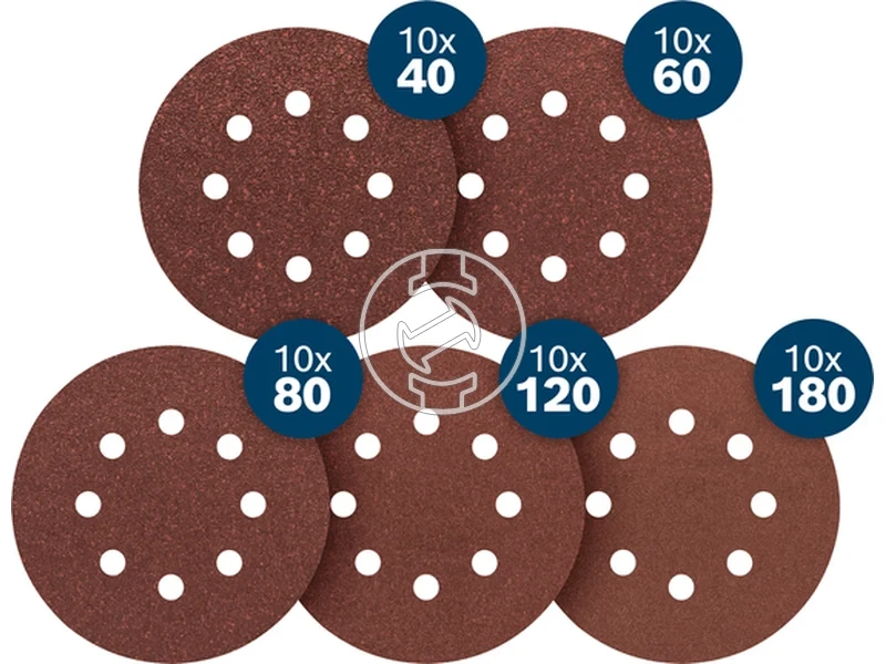 Kép: Bosch C430 tepozaras excentercsiszolopapir keszlet 125 mm 50 reszes_1.webp