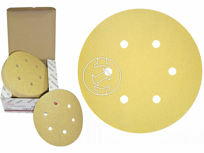 Bosch C450 ø 150 mm, G60 tépőzáras excentercsiszolópapír 50 db