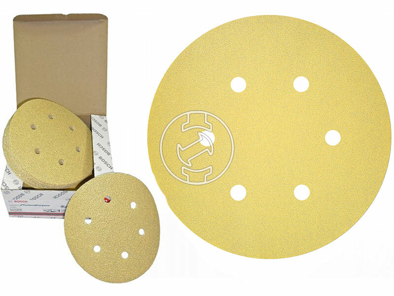 Bosch C450 ø 150 mm,G180 tépőzáras excentercsiszolópapír 50 db