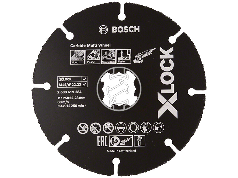 Bosch Carbide Multi Wheel X-LOCK 125mm vágókorong