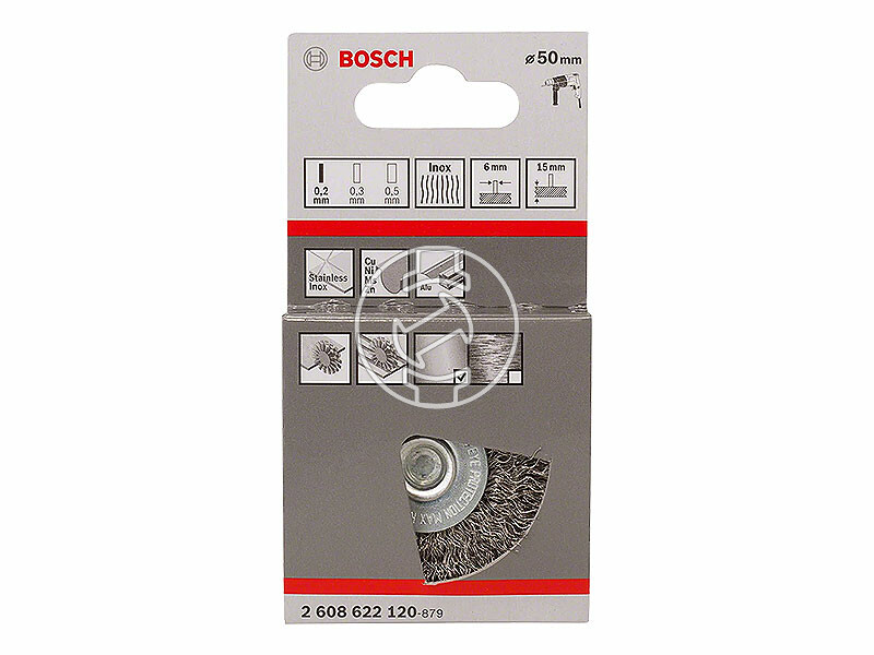 Bosch Clean for Inox 50 x 0,2 mm csapos lapos-drótkorong