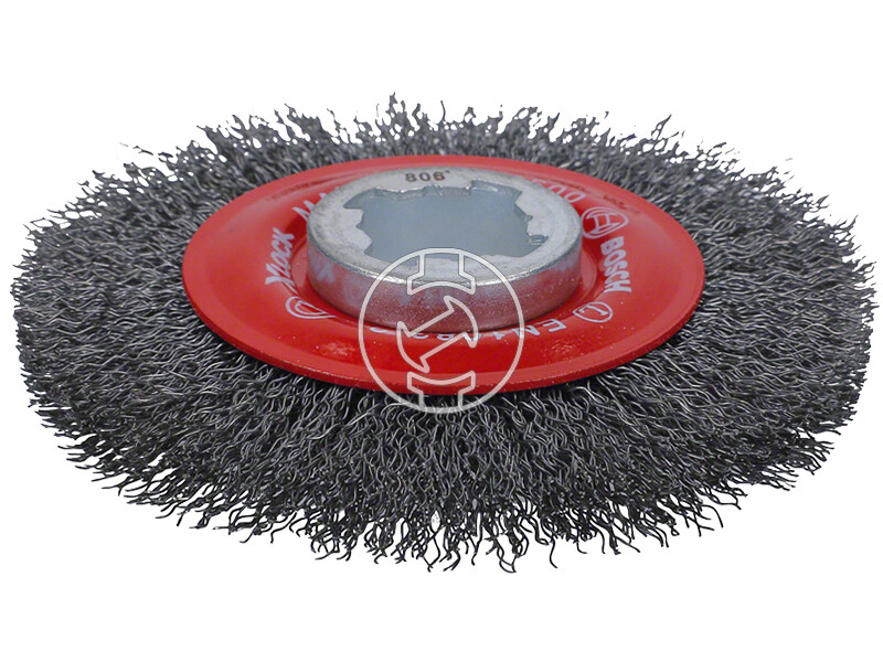 Bosch Clean for Metal X-LOCK 115mm hullámos drótkorong lapos