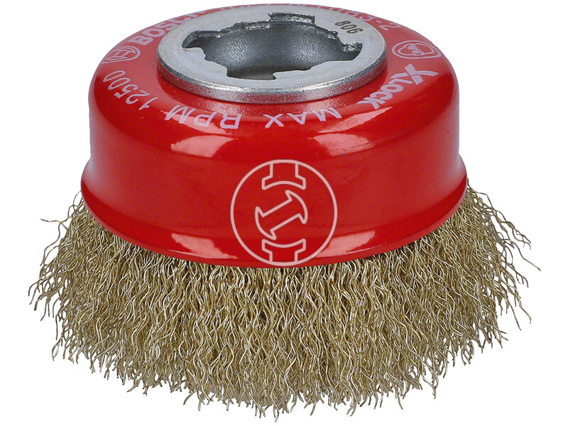 Bosch Clean for Metal X-LOCK 75mm drótkorong kúpos