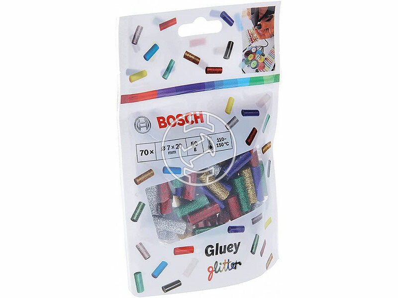 Bosch csillogós vegyes színes ragasztópisztoly rúd