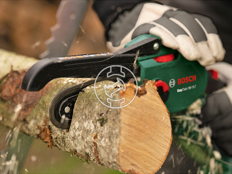 Bosch EasyChain 18V-15-7 akkus láncfűrész Akku és töltő nélkül